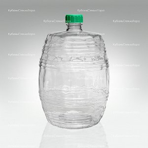 Бутыль 10,0 л Бочонок (прозрачный) стеклянный оптом и по оптовым ценам в Уфе