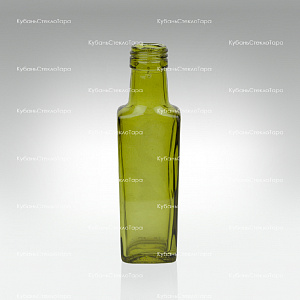 Бутылка 0,100  Гранит ВИНТ (28) Оливковая стекло оптом и по оптовым ценам в Уфе