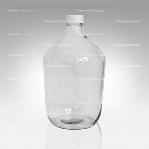 Бутыль 10,0 л Казацкий (прозрачный) стеклянный оптом и по оптовым ценам в Уфе