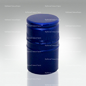 Колпачок алюминиевый (30,5*50) синий  в Уфе оптом и по оптовым ценам