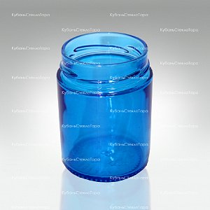 Стеклобанка 0,250 ТВИСТ (66) Deeр Ровная (синяя) банка стеклянная оптом и по оптовым ценам в Уфе