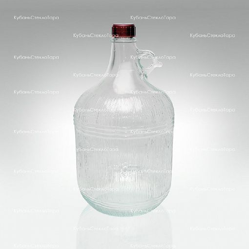 Винная бутылка 5 л "Дария" стекло с крышкой (38) оптом и по оптовым ценам в Уфе