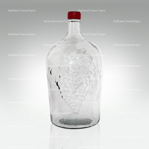Винная бутылка 5 л (38) стекло с крышкой оптом и по оптовым ценам в Уфе