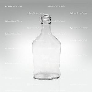 Бутылка 0,250 л "Фляжка"  (28) стекло оптом и по оптовым ценам в Уфе