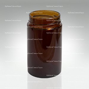Стеклобанка 0,350 ТВИСТ (66) Deep (коричневая) банка стеклянная КСТ оптом и по оптовым ценам в Уфе