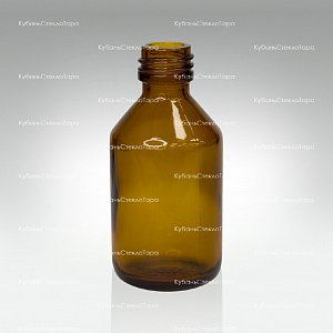 Флакон стеклянный ТВИСТ 50 см3 коричневый (без крыш) оптом и по оптовым ценам в Уфе