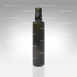 Бутылка 0,250  (31,5)"DORIKA" оливковая стекло оптом и по оптовым ценам в Уфе