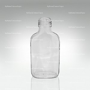 Бутылка 0,100 "Пляшка" стекло оптом и по оптовым ценам в Уфе
