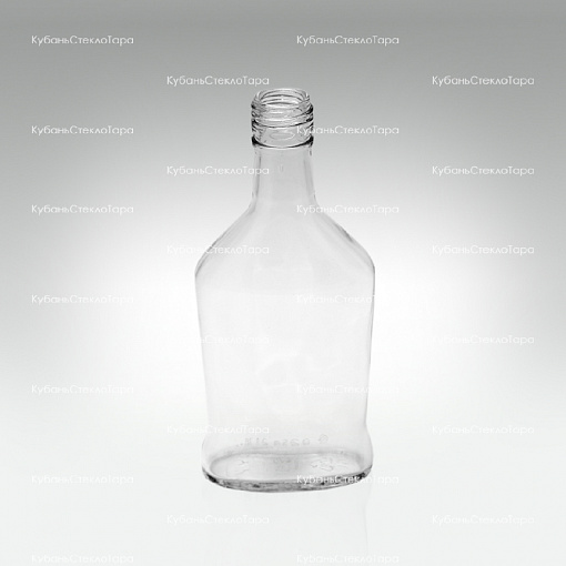 Бутылка 0,250 л "Фляжка"(28) стекло оптом и по оптовым ценам в Уфе