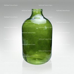 Бутыль 10 ТВИСТ (100) (зеленый) стеклянный оптом и по оптовым ценам в Уфе