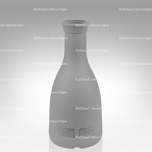 Бутылка 0,200-BELL (19*21) стекло серая матовая оптом и по оптовым ценам в Уфе